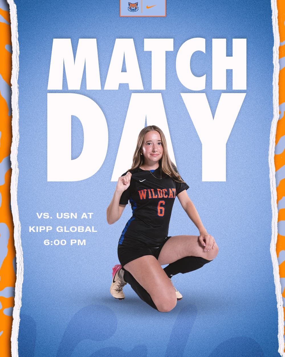 Valor match day template