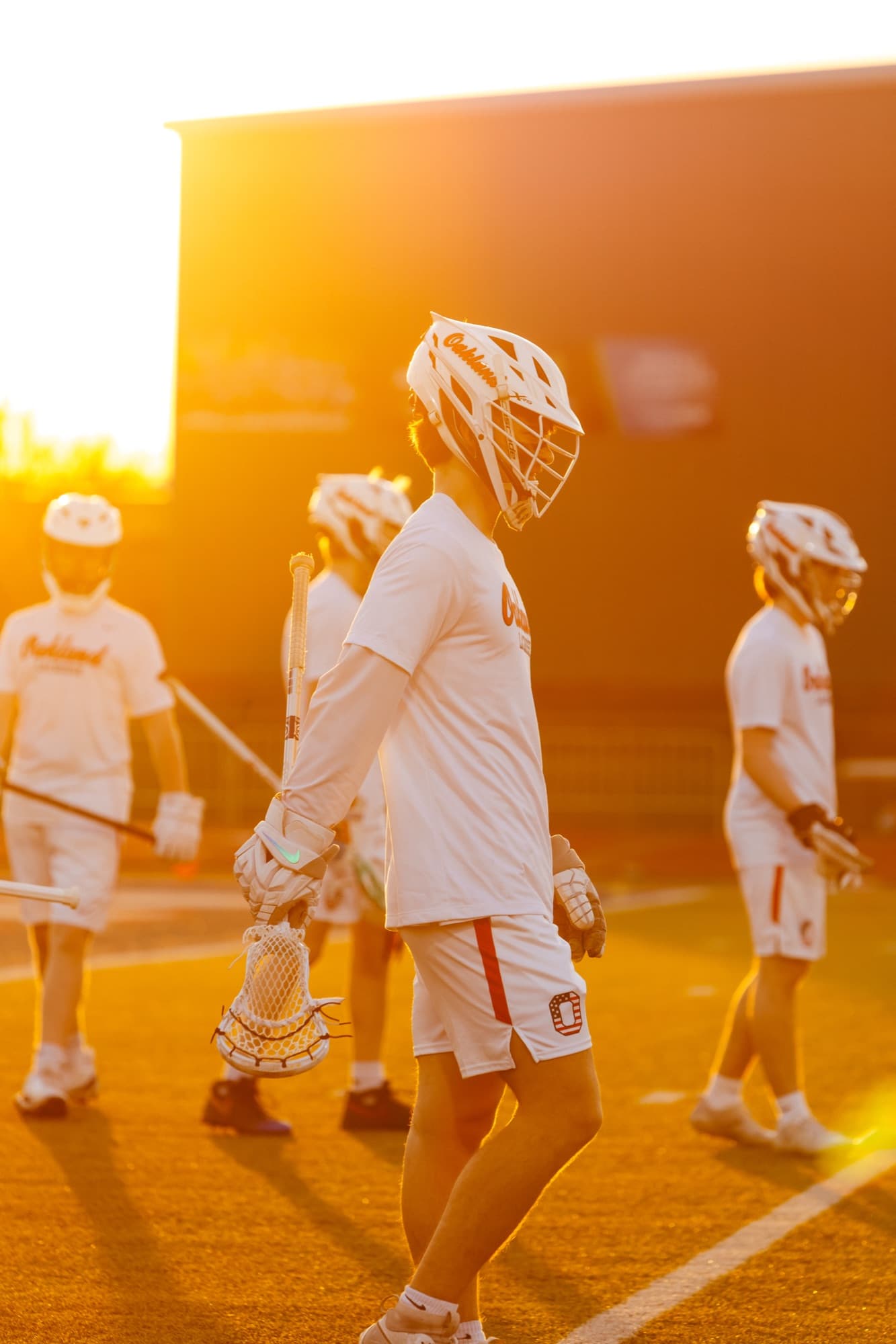 HS Lacrosse — Sunset Portrait — [CONFIRM SCHOOL]