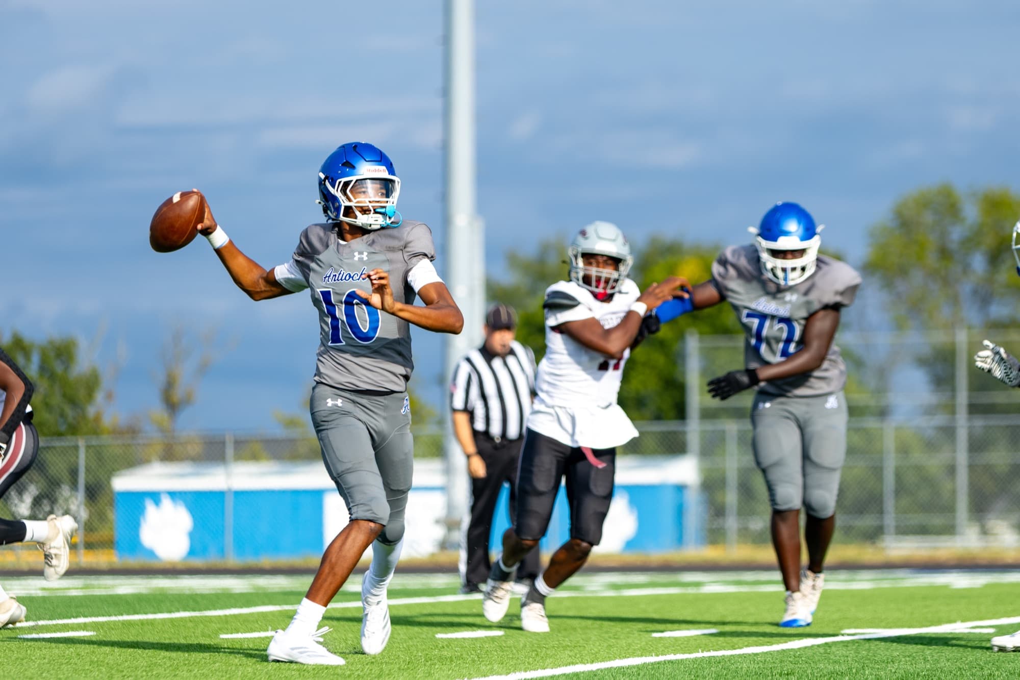 Football — Golden Hour Throw — [CONFIRM SCHOOL]