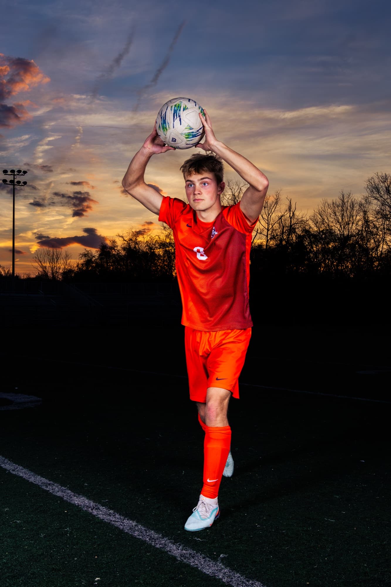 Valor Soccer — Duo Pose — Valor Christian Academy
